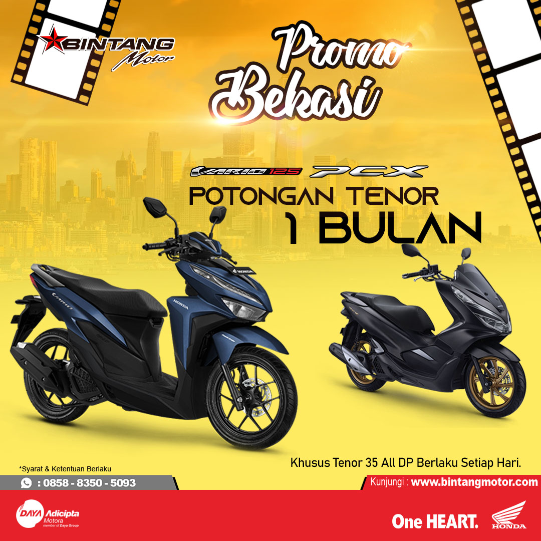  Promo  Bintang Motor  Bekasi Maret 2020  Honda  Bintang Motor 