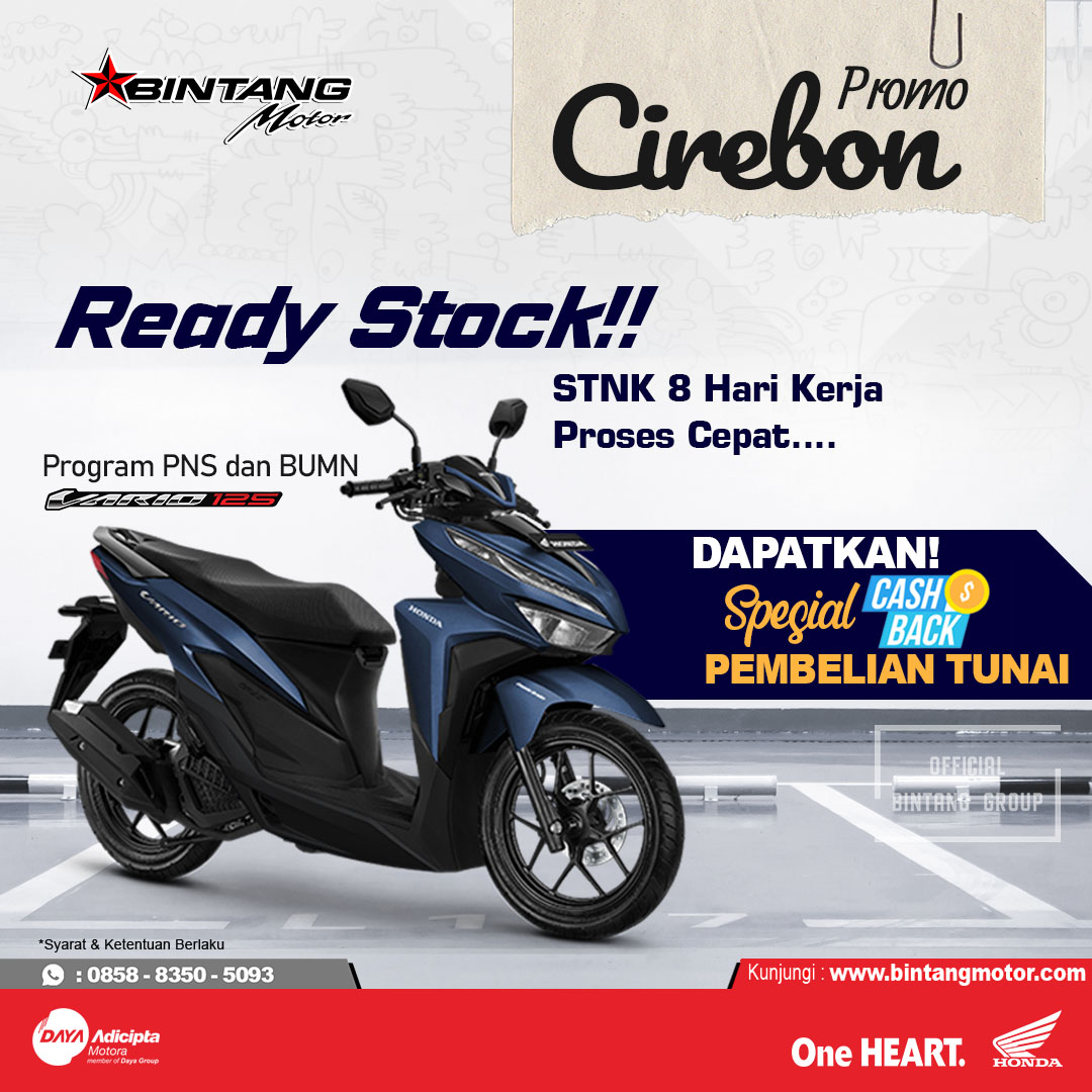 Promo Bintang Motor  Cirebon  April 2020 Honda Bintang Motor 