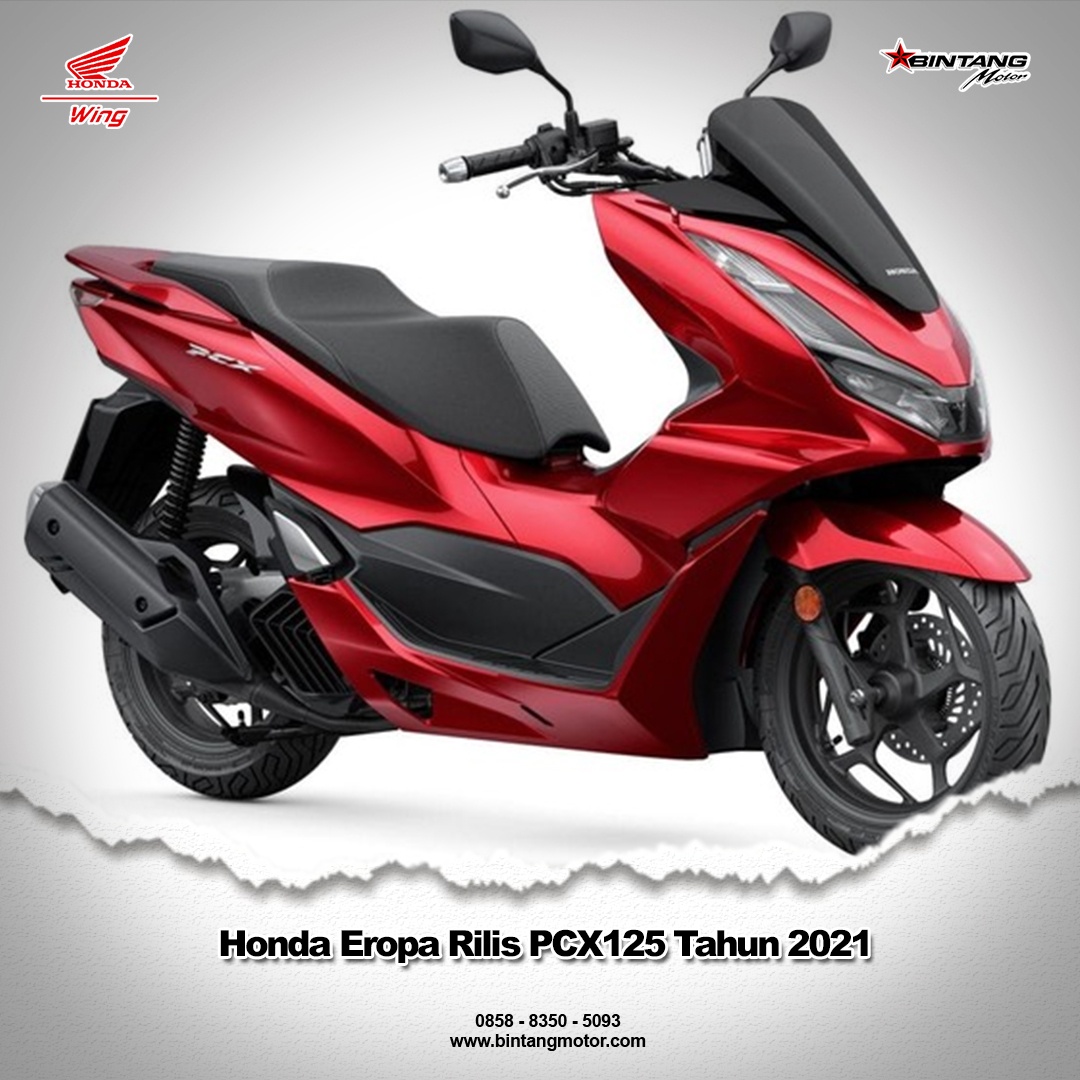 Honda Eropa Rilis PCX 125 Tahun 2021 - Honda Bintang Motor