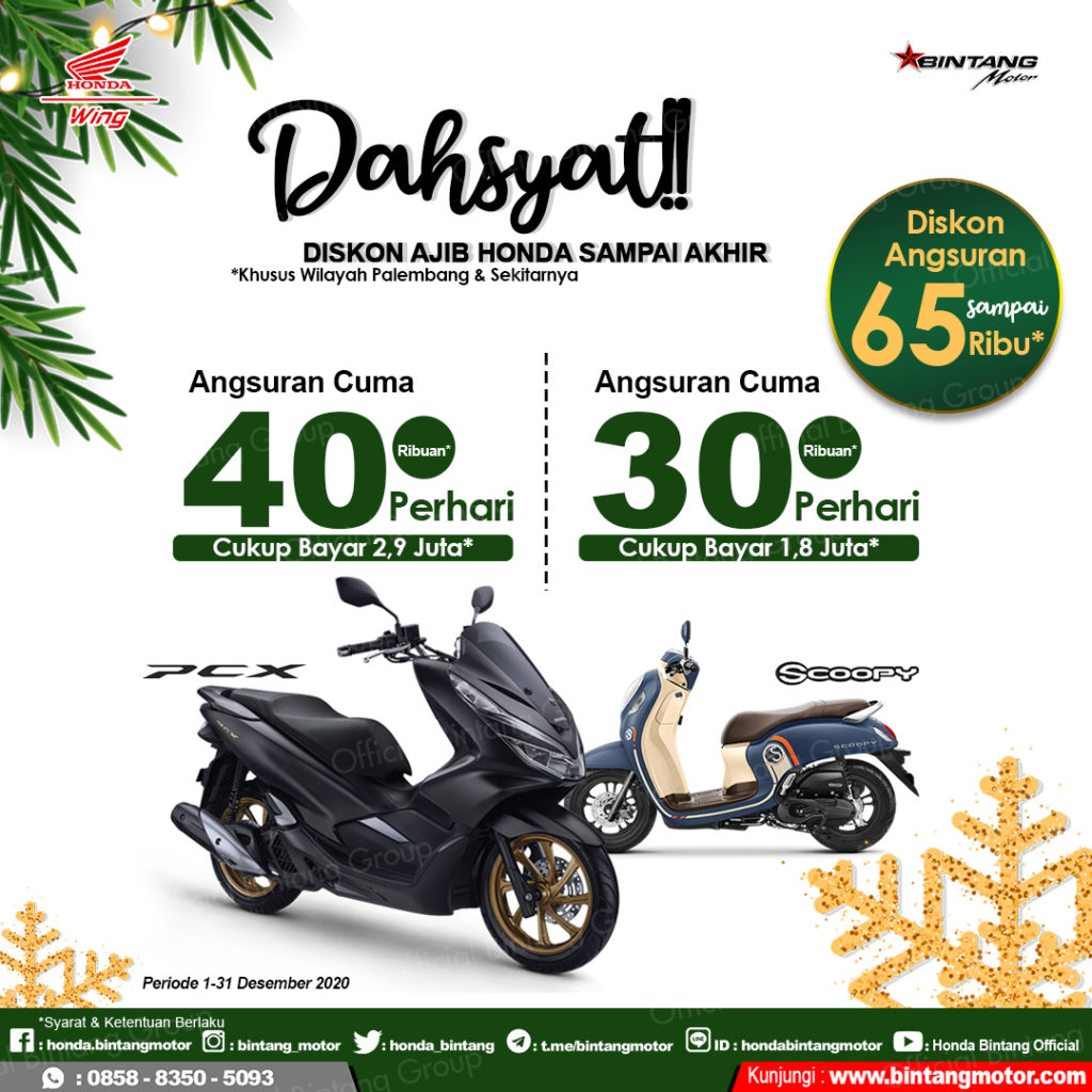 Dahsat Bintang Motor Palembang Desember 2020