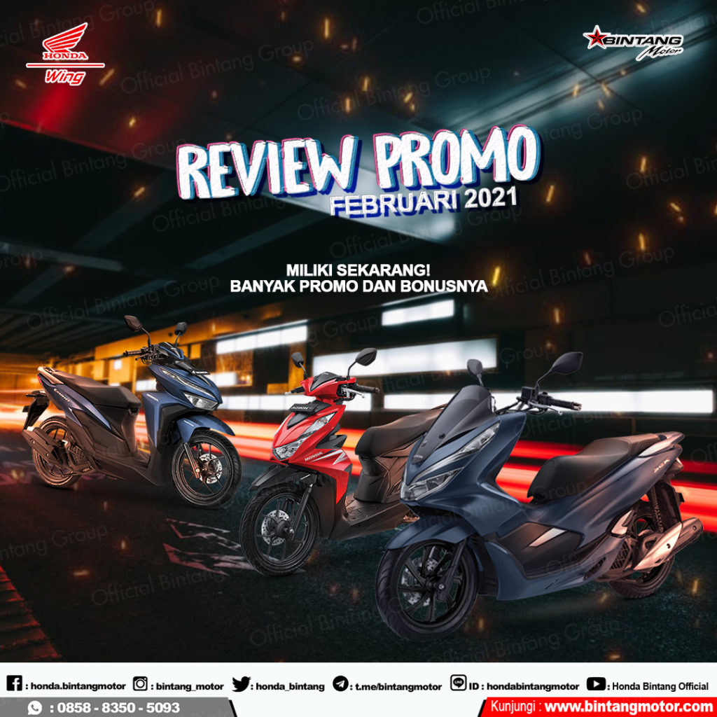 Review Promo Bintang Motor Bulan Februari 2021