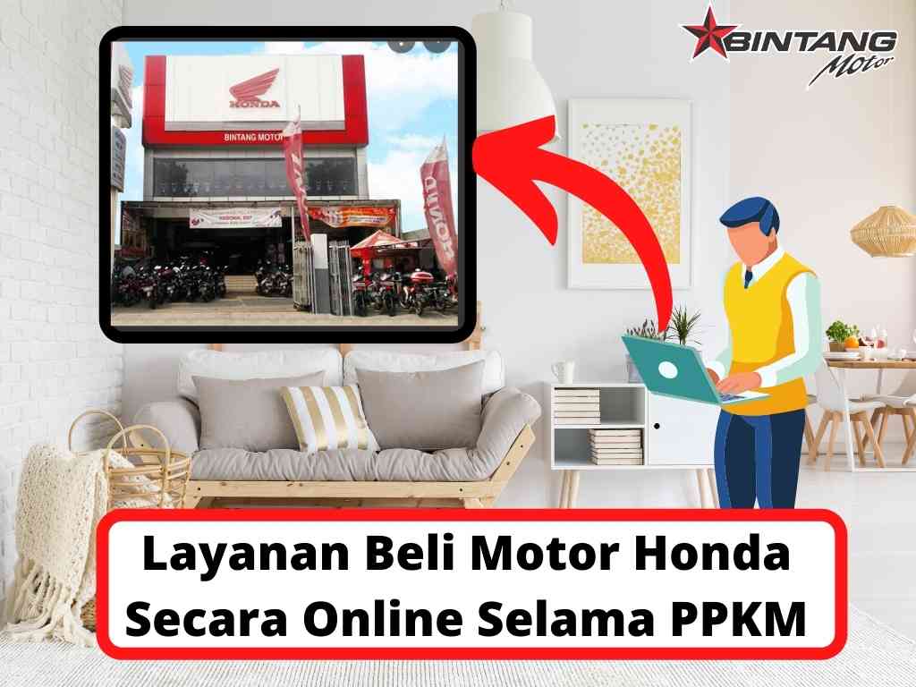 Layanan Beli Motor Honda Secara Online Selama PPKM