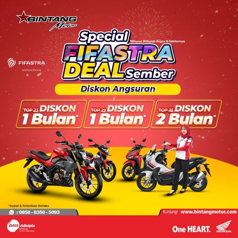 Review Promo Bintang Motor Bulan Desember 2021 - Honda Bintang Motor