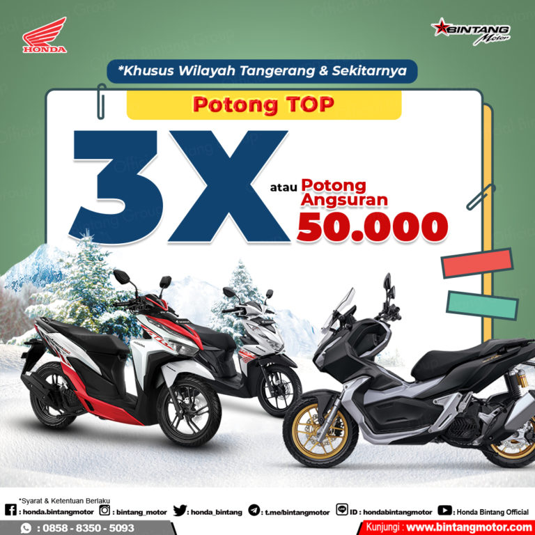 Review Promo Bintang Motor Bulan Desember 2021 - Honda Bintang Motor