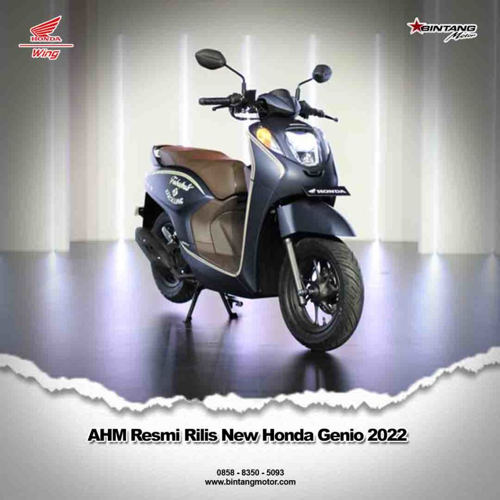 AHM Resmi Rilis New Honda Genio 2022