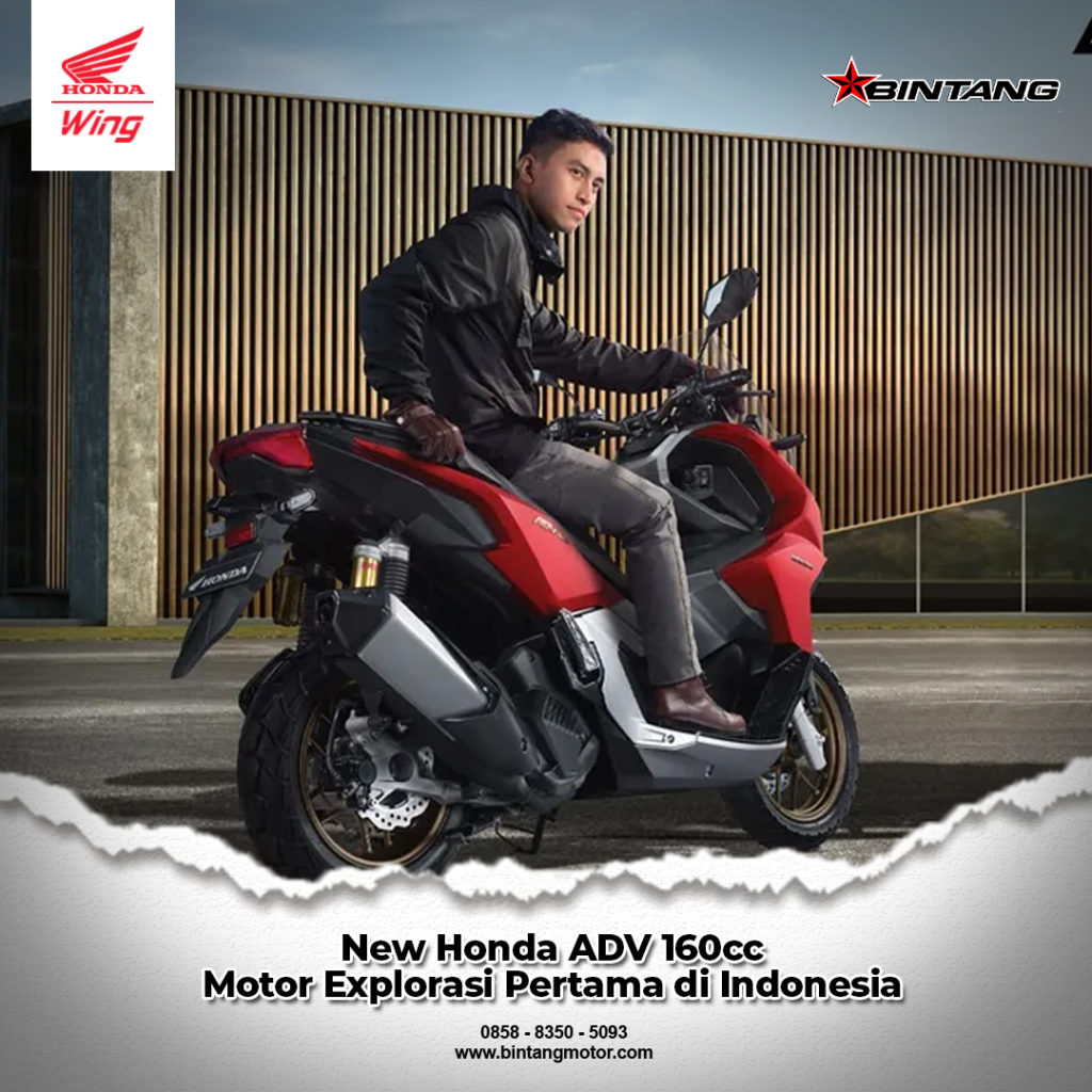 New Honda ADV 160cc Motor Explorasi Pertama di Indonesia