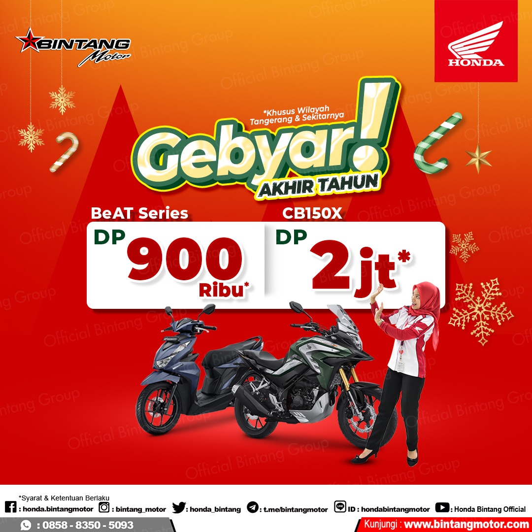 Review Promo Bintang Motor Bulan Desember Honda Bintang Motor