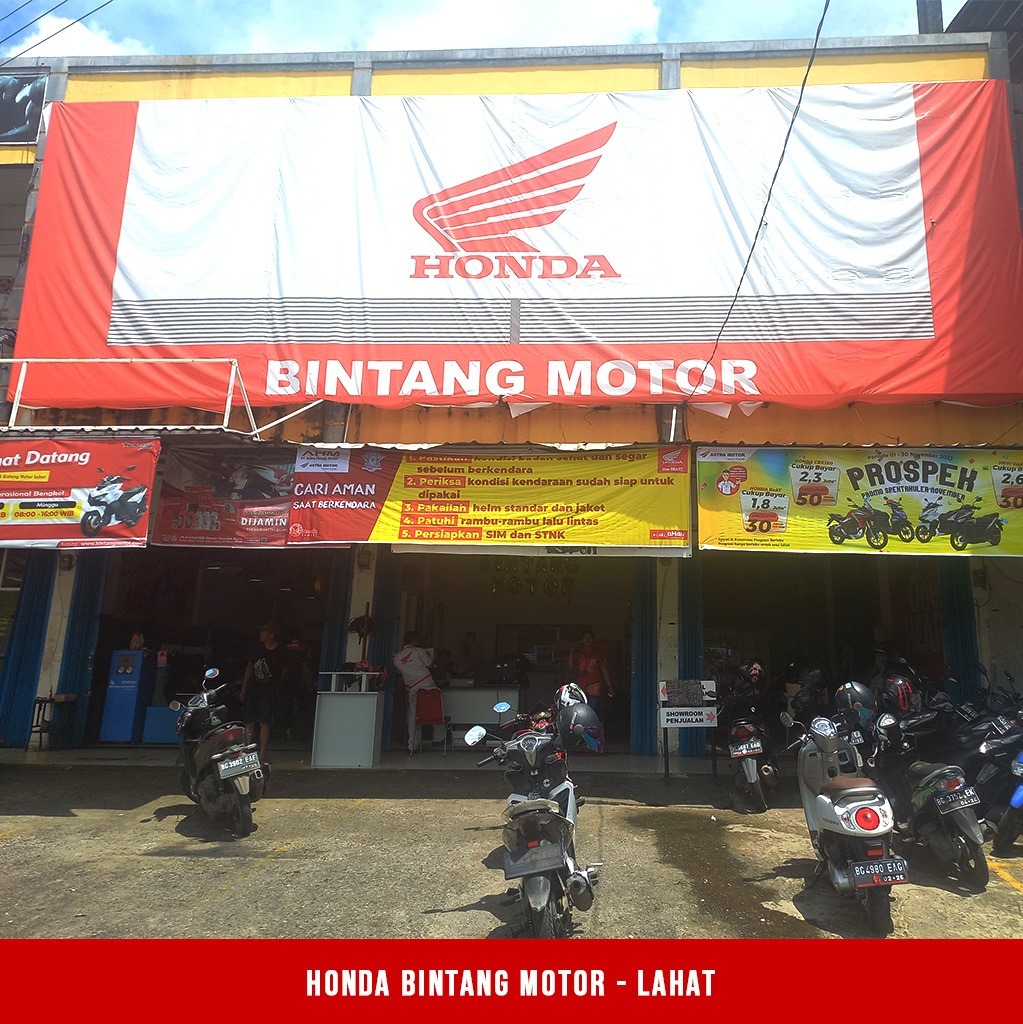 Dealer Motor Honda Resmi Lahat Bintang Motor