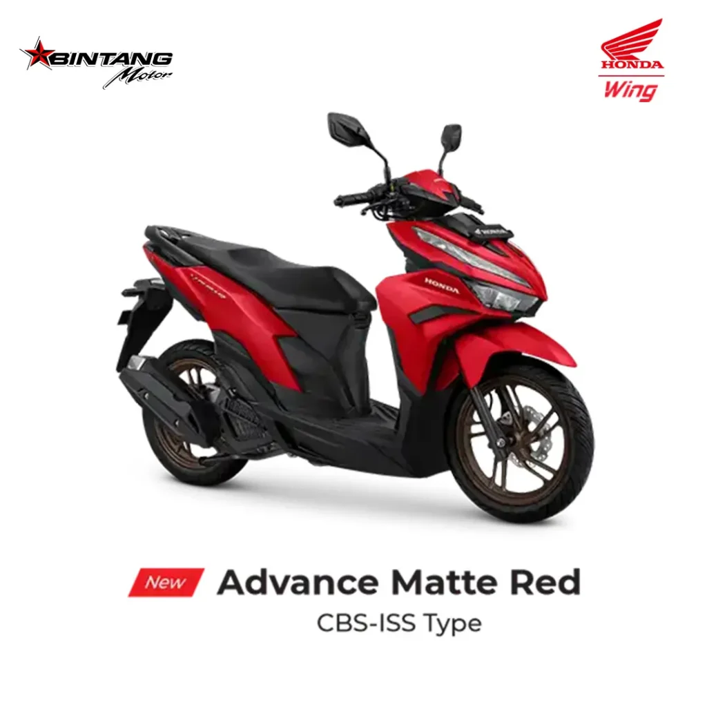 ADVANCE MATTE RED CBS ISS