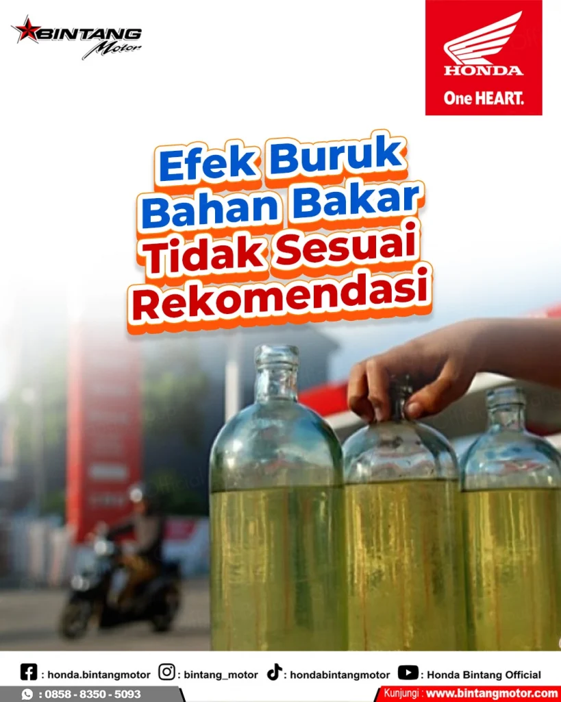 Efek Buruk Bahan Bakar Tidak Sesuai Rekomendasi