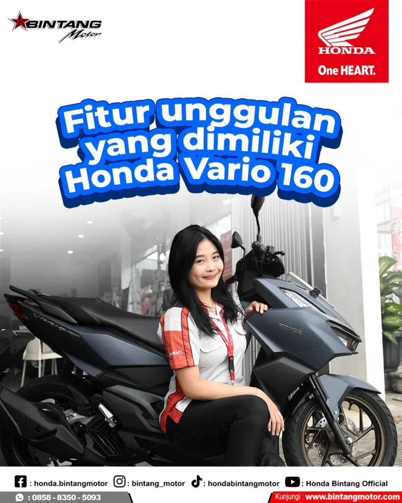 Honda Vario 160 dan fitur unggulannya