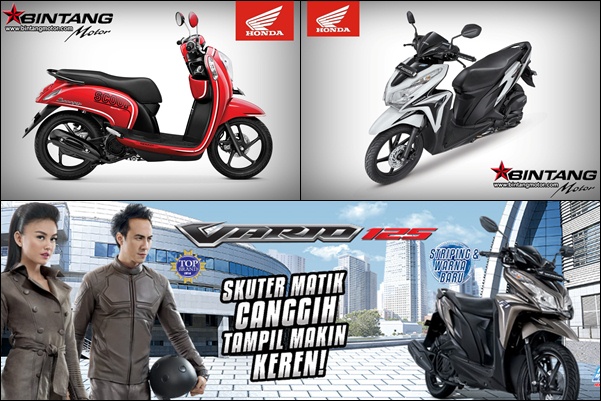  Harga  OTR  Honda Vario  125  Scoopy FI Oktober 2014 Naik